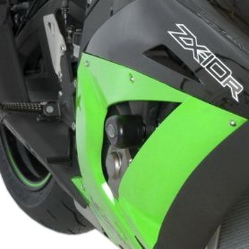 Aero padací chrániče, krátké RACE ONLY, Kawasaki ZX10R Ninja ('11-)